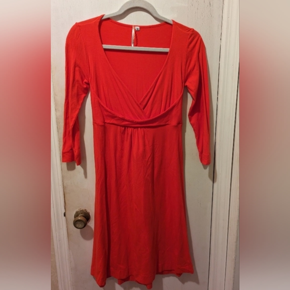 Ric Rac Red Midi Dress